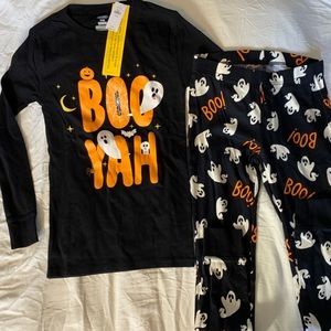 “Boo Yah” Girl’s Halloween Pajama Set